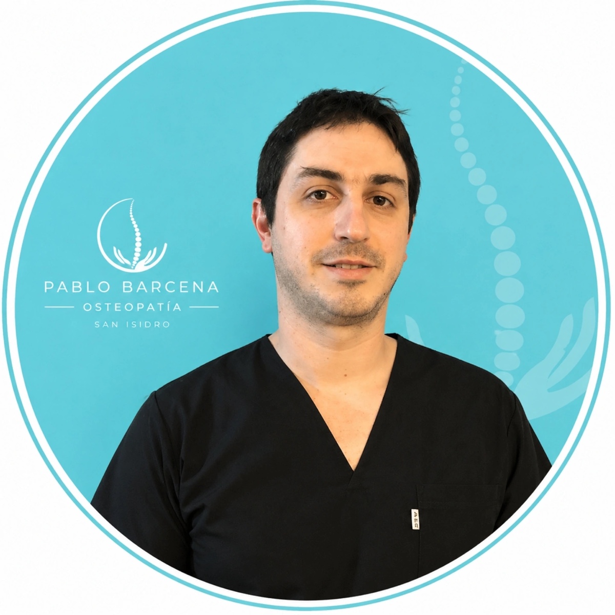 Pablo Bárcena, osteópata